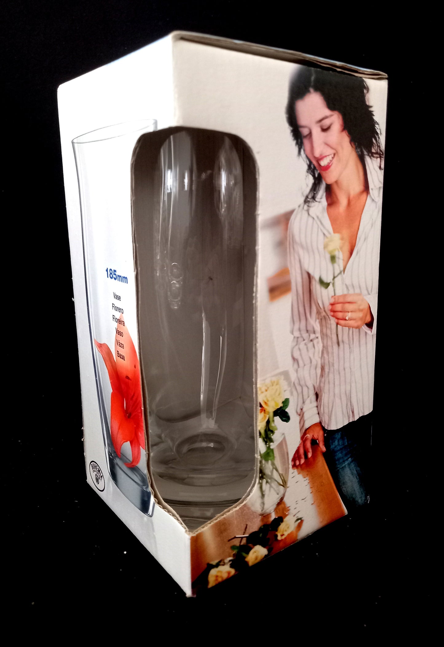 Vase Böhmen Kristall