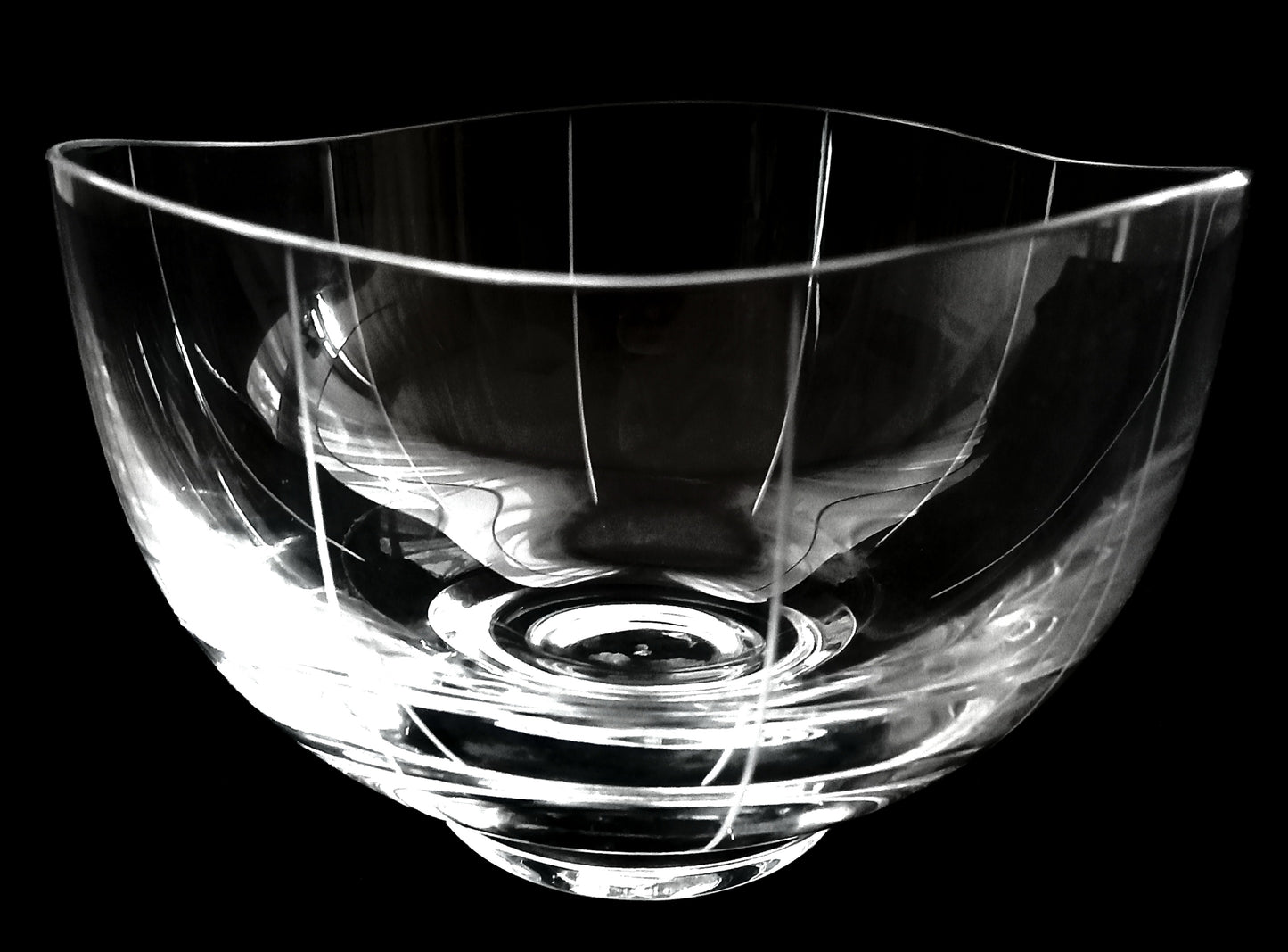 Bowl Bohemia Crystal Glass hand cut A