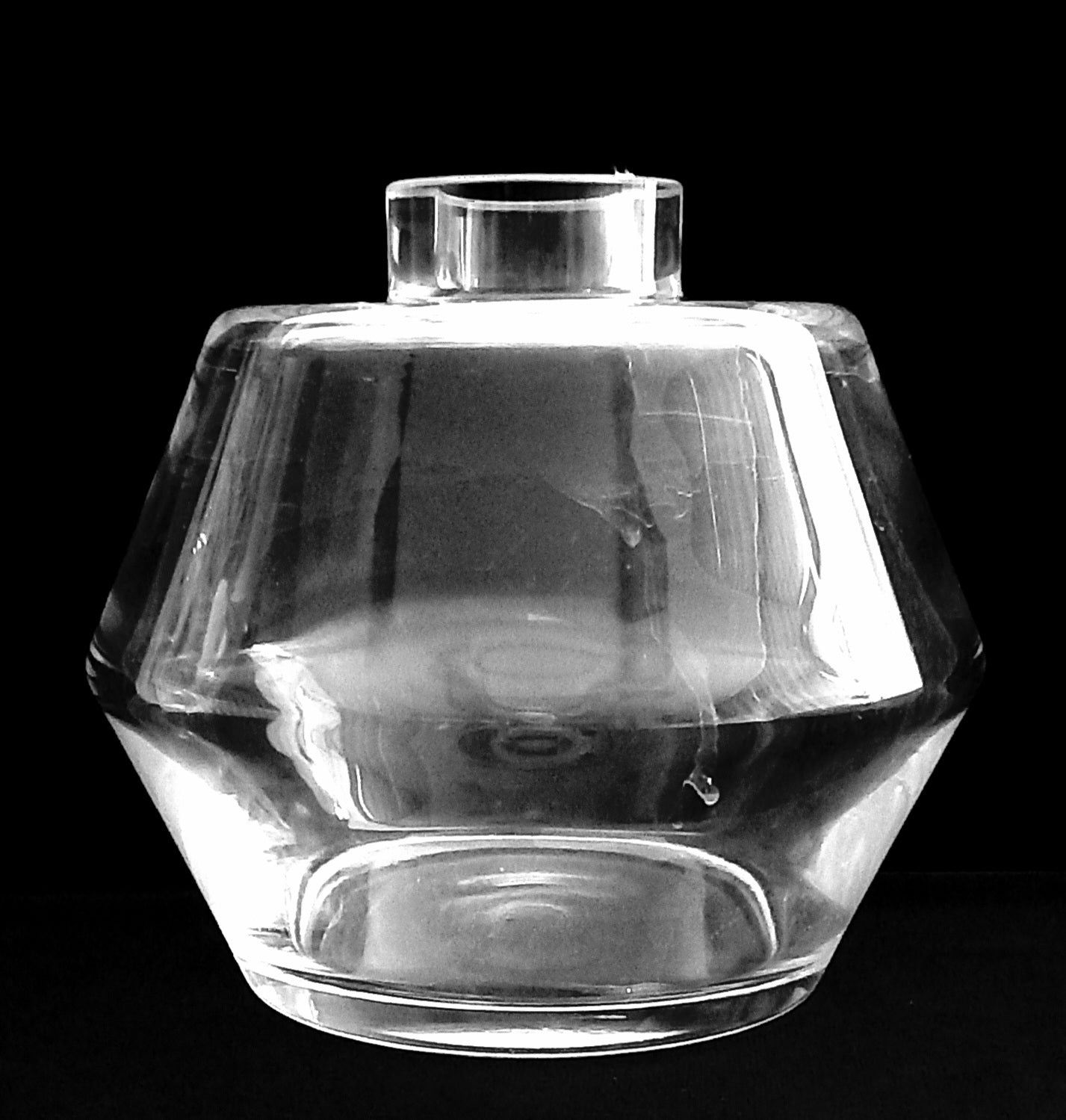 Vase Crystal Glass Clear A