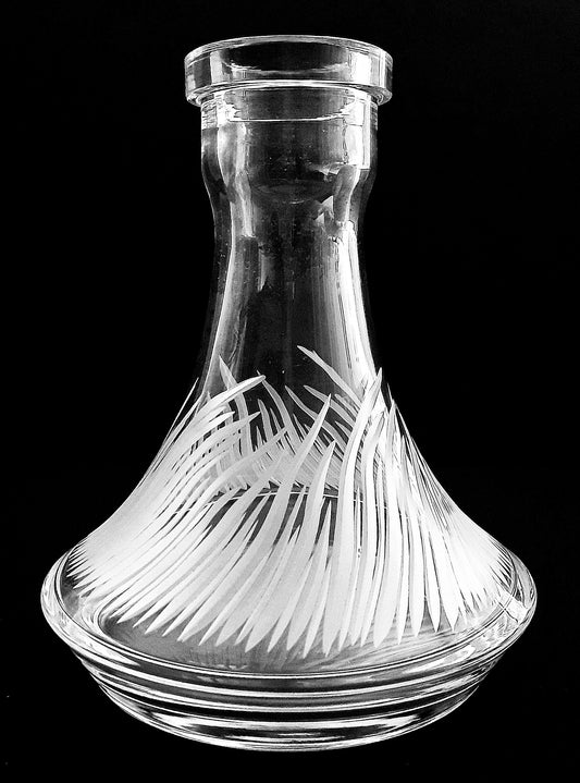 Water Pipe Hookah Crystal Glass hand cut