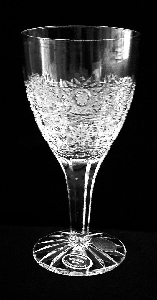 Bohemian Crystal Stemware PK500 Wine Glass 2 pc