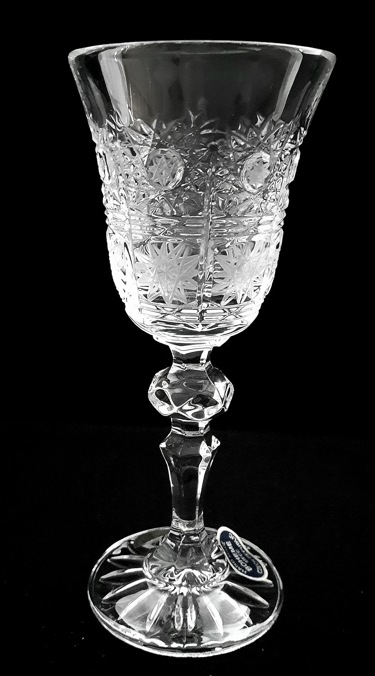 Bohemian Crystal Stemware Liqueur Glass Pk500 2 pc