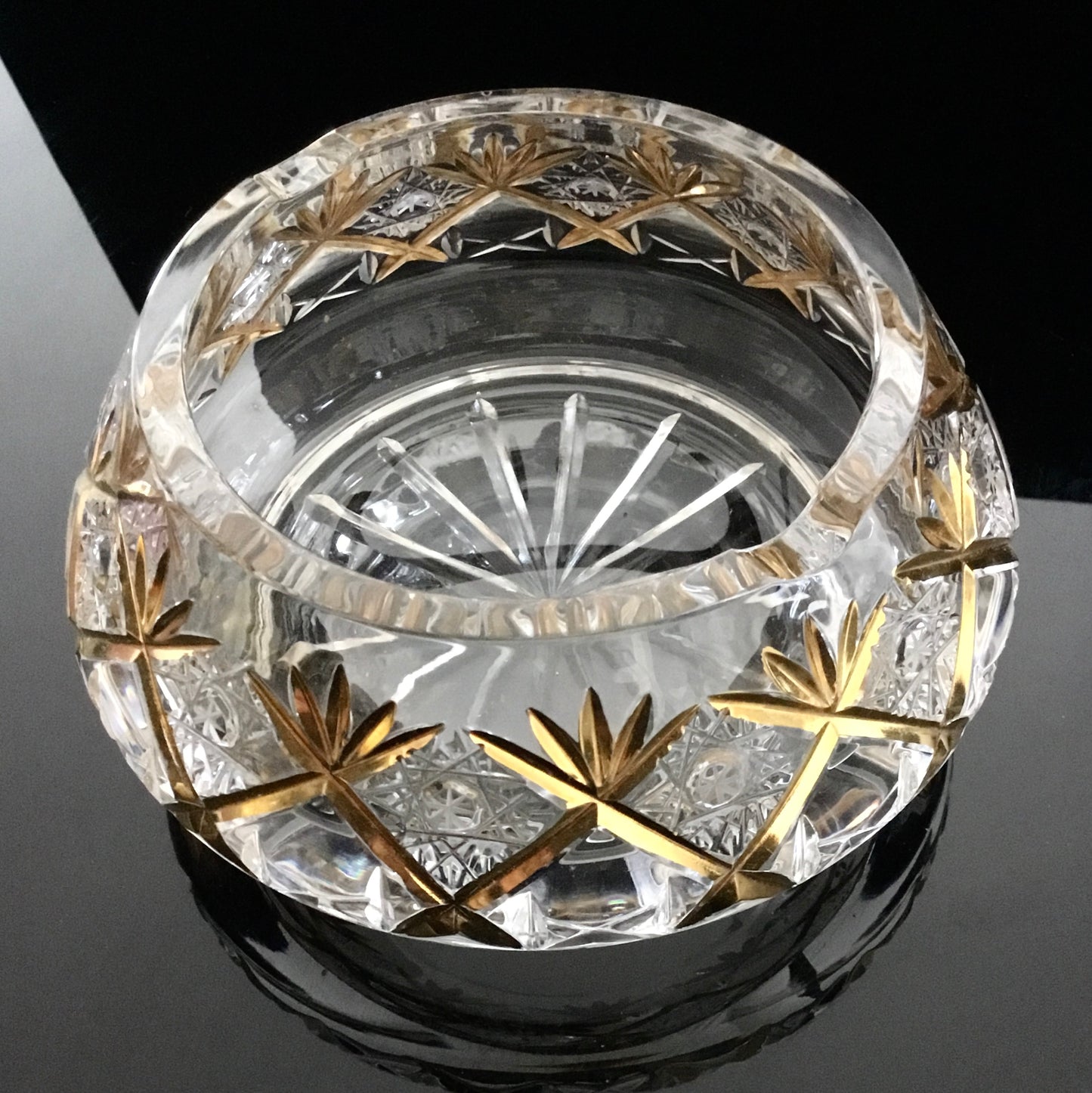Bohemia Lead crystal ashtray