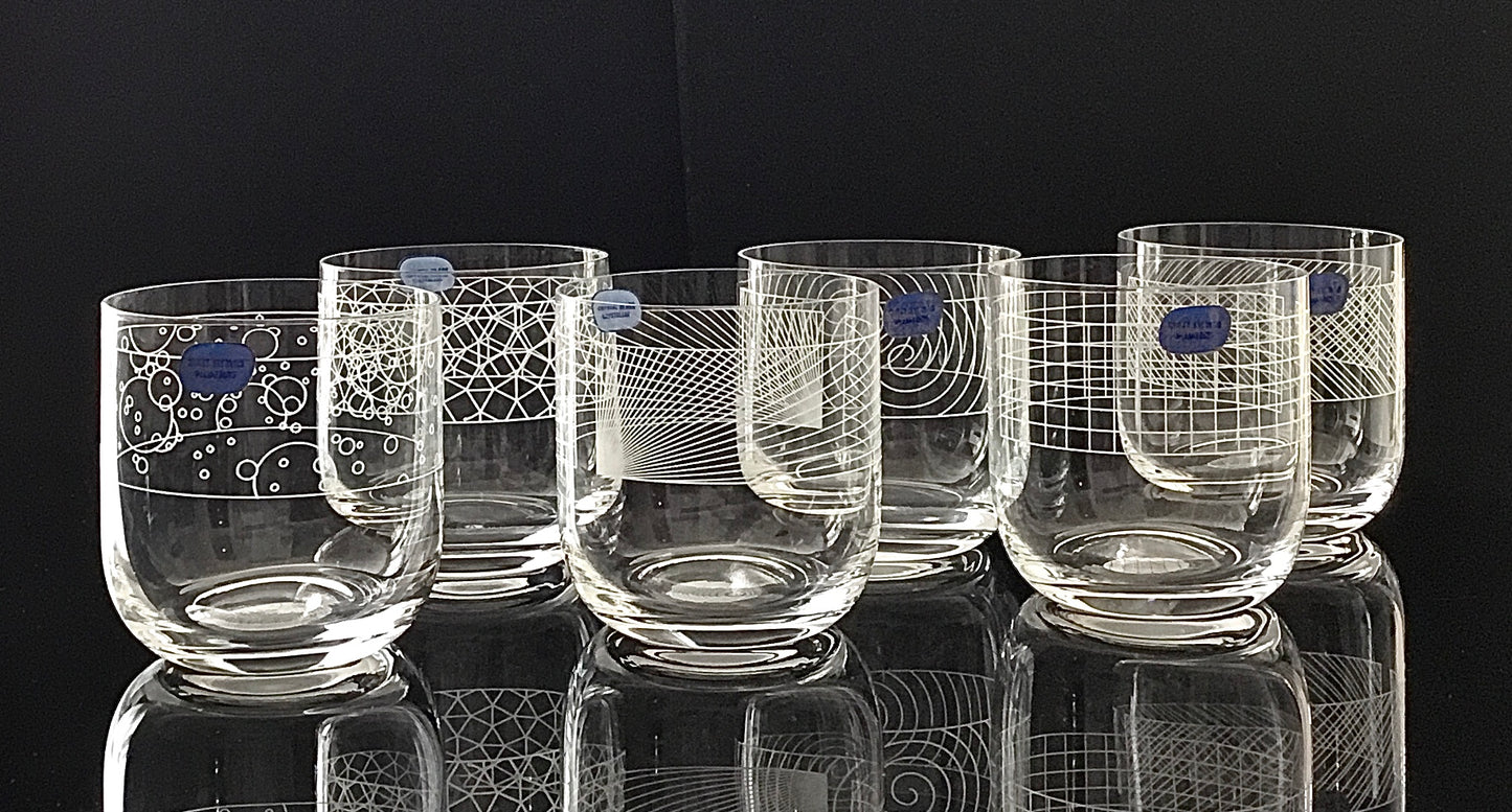 Bohemia Crystal Trinkgläser 6er Set A