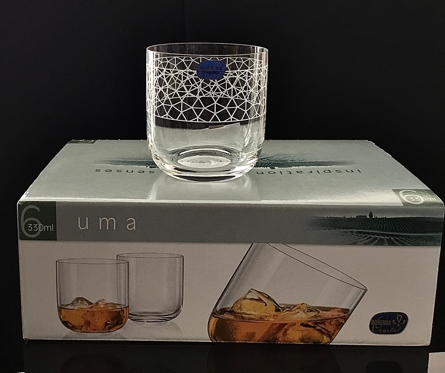 Bohemia Crystal Trinkgläser 6er Set A