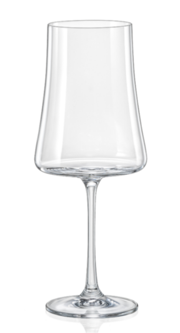 Wine 360ml stemware crystal glass 6pc A