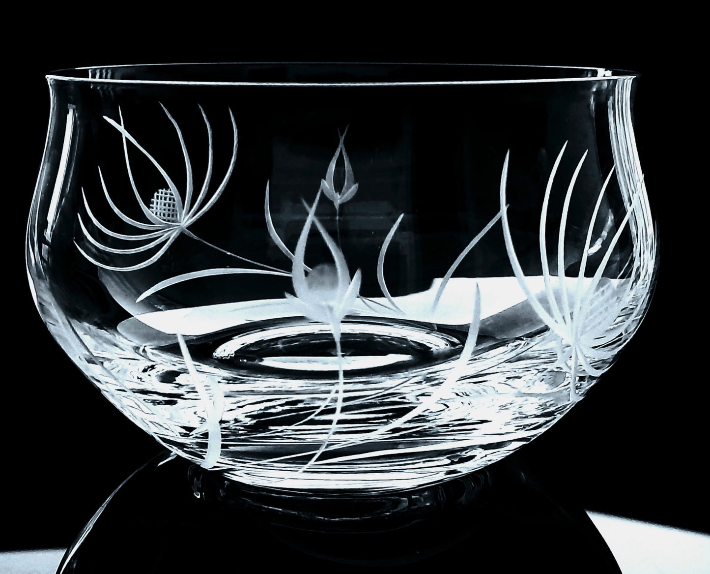Bowl Thistle decor Bohemia Crystal