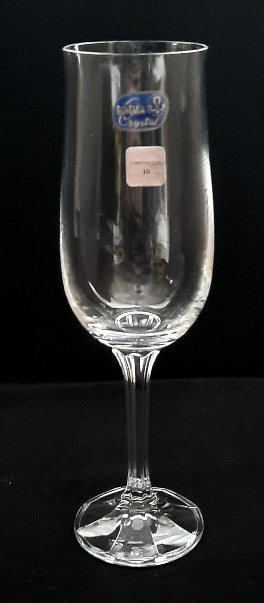 Stemware Champagne Flute Bohemia set of 6