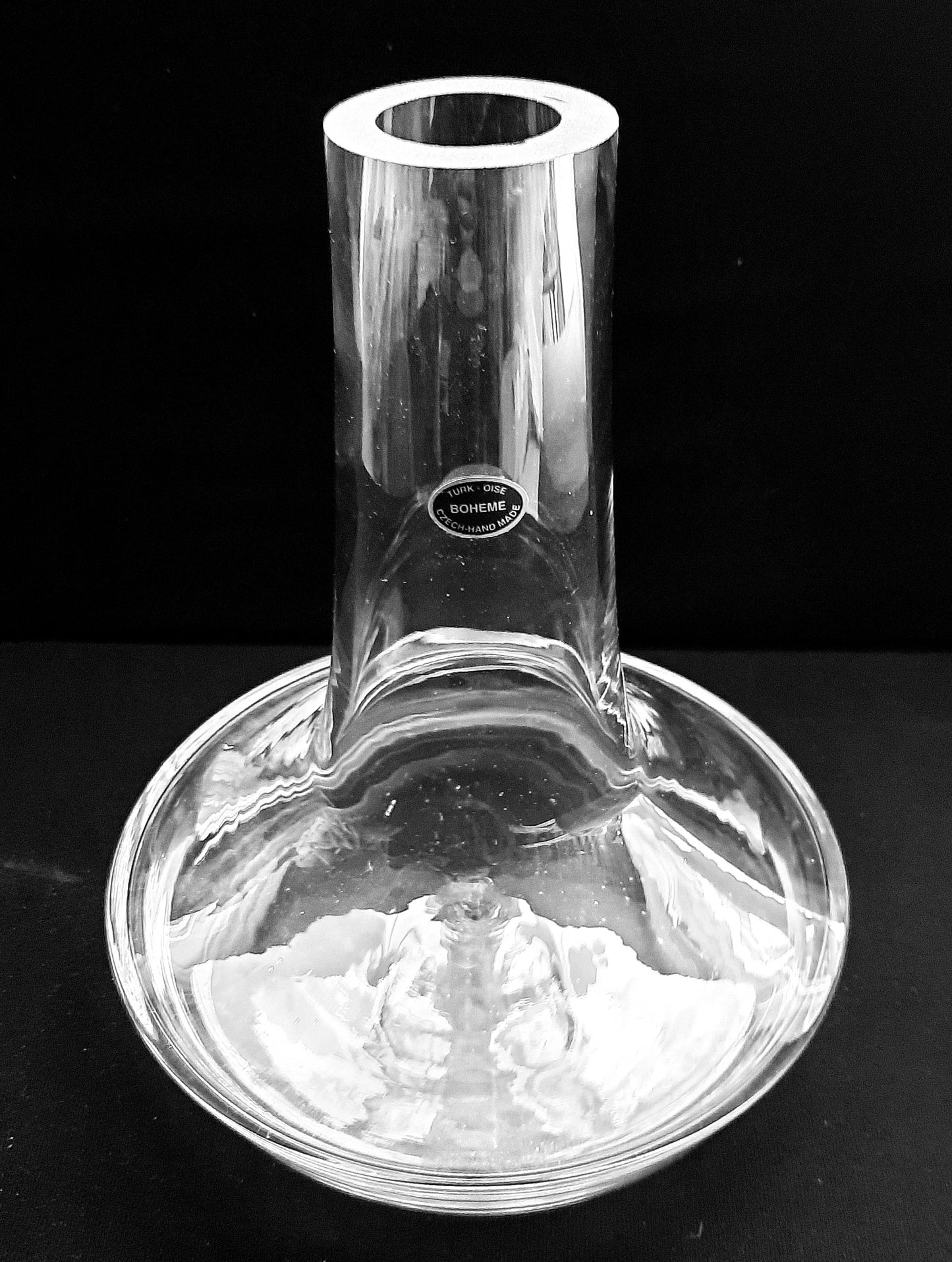 Crystal Glass Clear water pipe