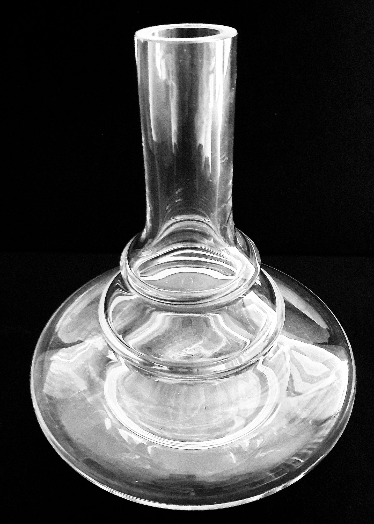 Crystal Glass Clear water pipe