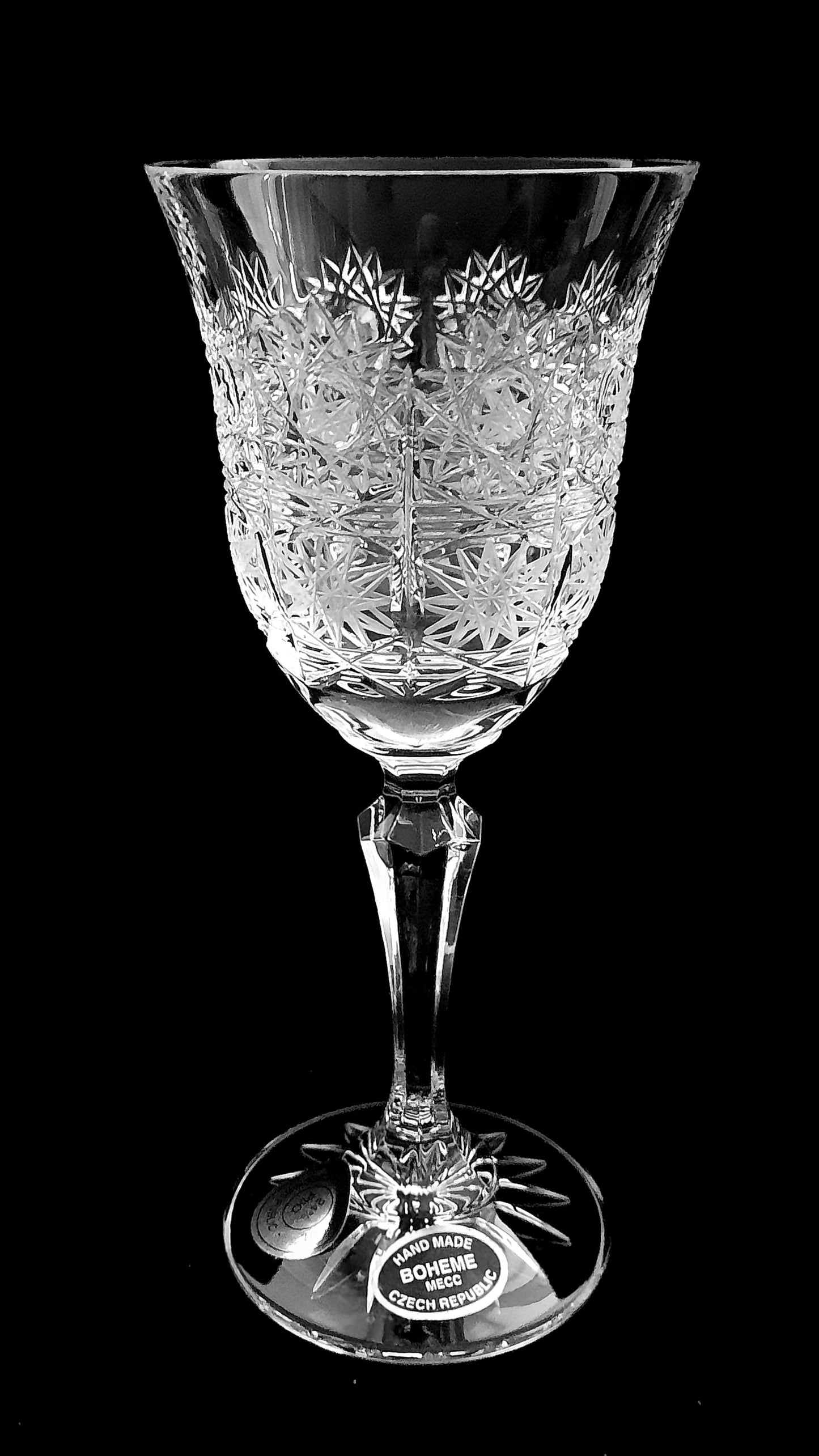 Bohemian Crystal Stemware PK500 Sherry Glass