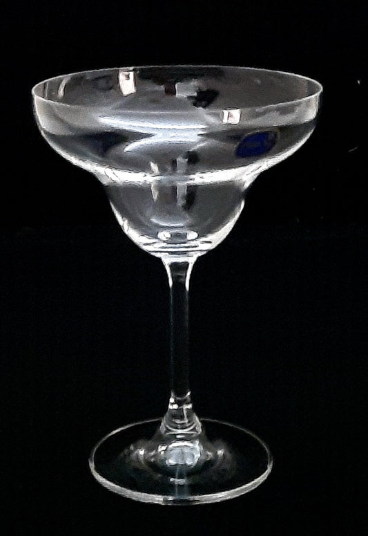 Stemware Bohemia Crystal Glass Cocktail set of 4 pieces