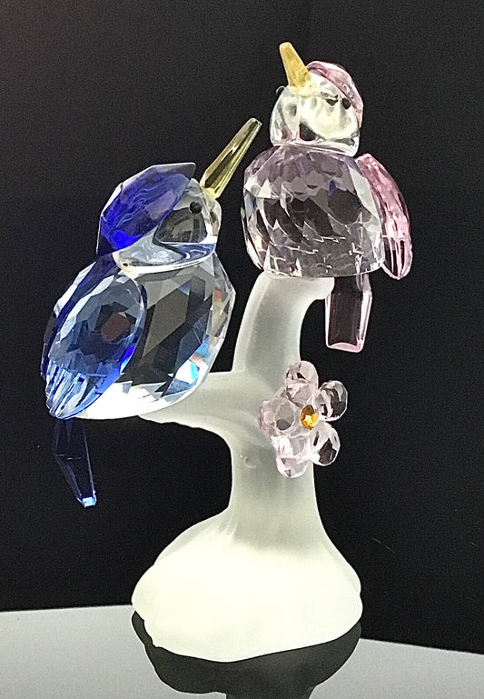 Figurine parrots handmade A