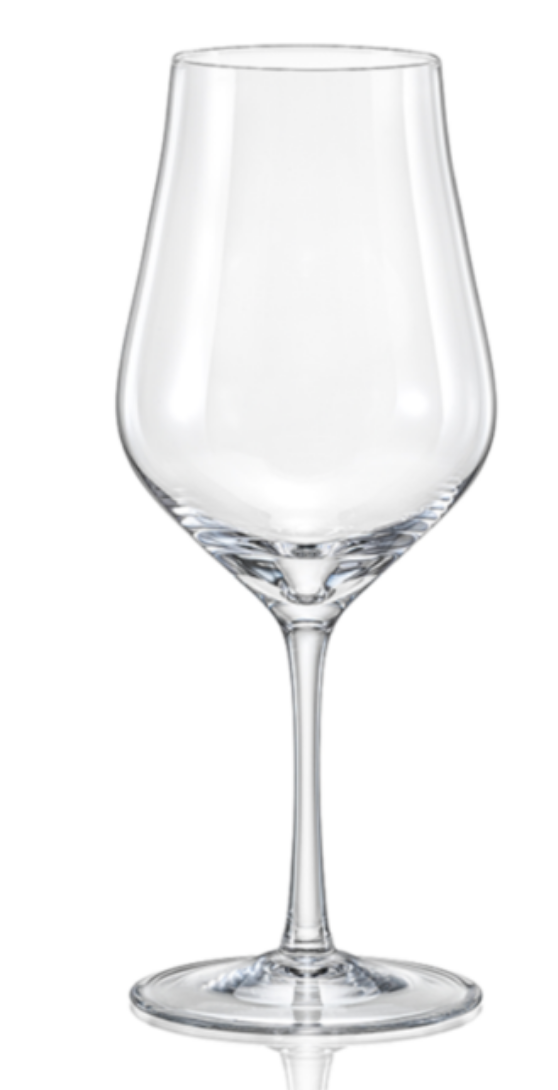 Wine 350ml stemware Crystal glass 6pc AAA