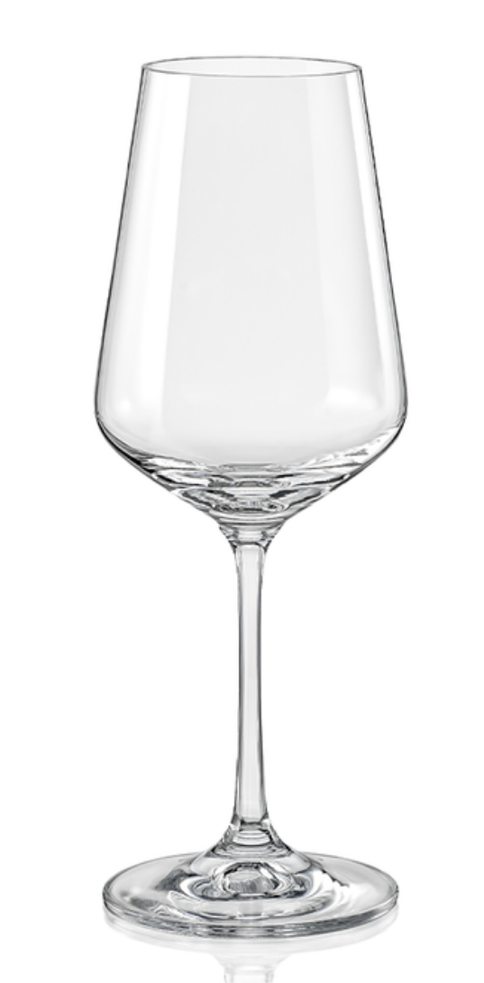 Wine 350ml stemware Crystal glass 6pc AAA