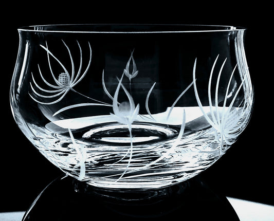 Bowl Thistle decor Bohemia Crystal AAA