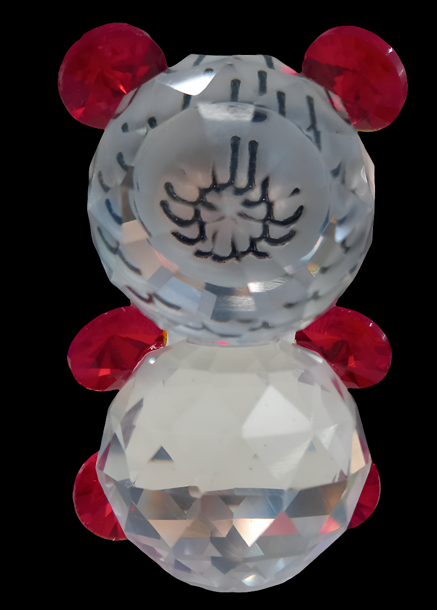 Crystal Bear Figurine A