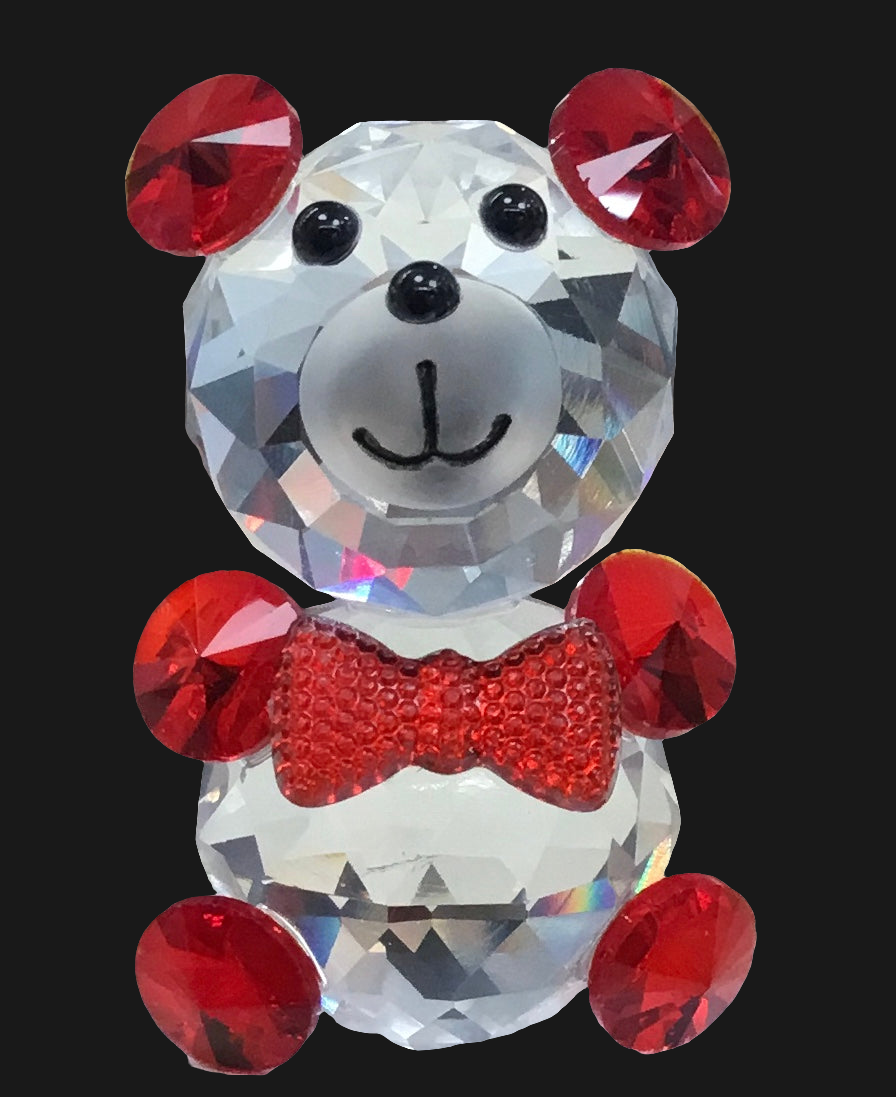 Crystal Bear Figurine A