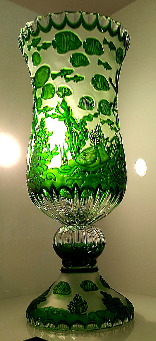 Green Marine ručně řezané na vyžádání