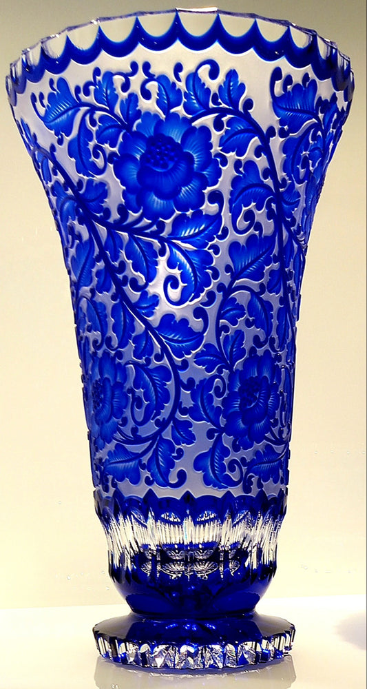 Blue leaves decor on Demand