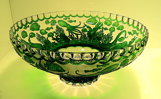 Marine Scene In Green On Demand